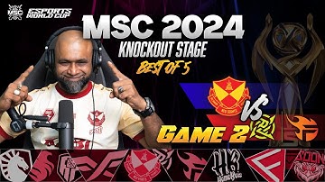 MSC 2024 SEMI FINAL 2 SRG vs NIP FLASH - GAME 2