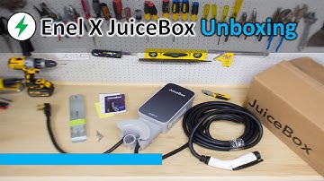 Enel X JuiceBox Level 2 EV Charger Unboxing and First Impressions