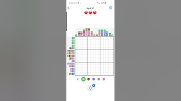 Nonogram Color Daily Challenge 21 April 2021