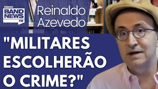 Reinaldo: Bolsonaro insiste em arrastar militares para o golpe