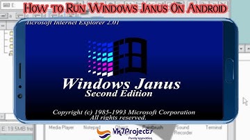 How To Run Windows Janus On Android [2022] || Limbo Pc Emulator || Vk7projects || #Windows