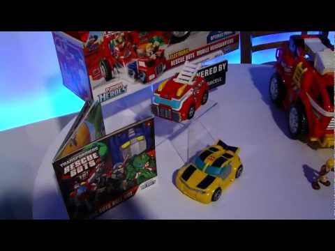 Transformers Rescue Bots at Toy Fair 2012 - Video 2