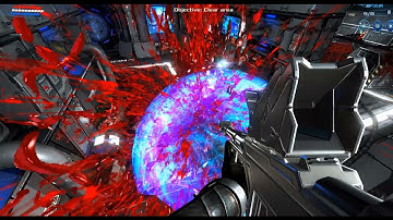 Dead Effect 2: Mission 24 (Hell Difficulty) No Damage/ All Tablets/orbs/loot