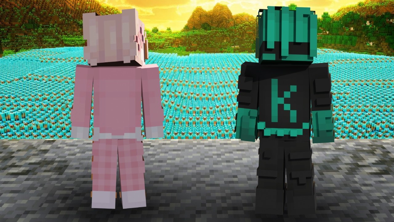 2 Noobs vs 100 Players - YouTube
