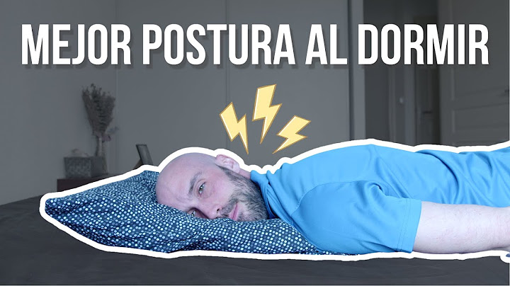 😴 ¿Cual es la MEJOR y la PEOR POSTURA para DORMIR? Consejos y recomendaciones