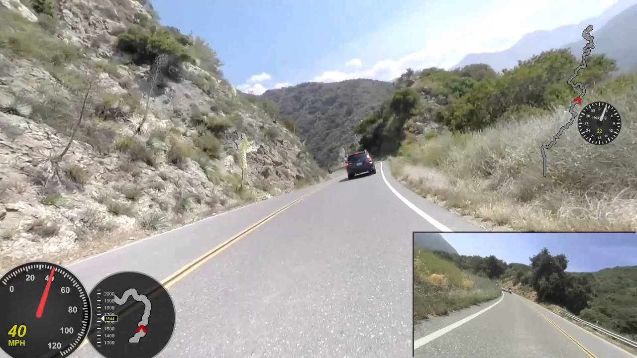 Azusa Canyon (Route 39) Ride Up To Crystal Lake YouTube