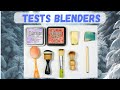 Tests de diffrents blenders pour cartes et pochoirs