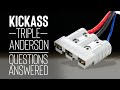 KickAss Triple Anderson DC-DC & Ignition Wire Kit Explained! DCDC Charger with Lithium Mode.