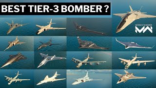 Best Bomber in Modern Warships?