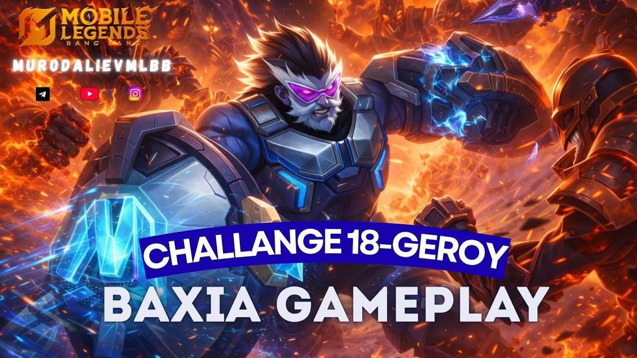 Baxia Gameplay / Challange 18-geroy