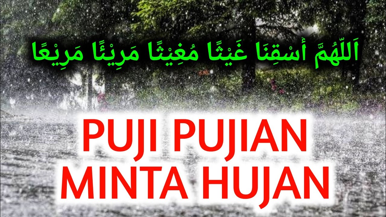 DOA MINTA HUJAN SECEPATNYA  Puji Pujian Sholawat Sebelum Sholat Berjamaah