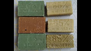 ASMR/ Soap/ Cutting dry/ Кубики на хозиках