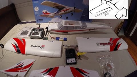 Unboxing of the E–flite Apprentice S15e