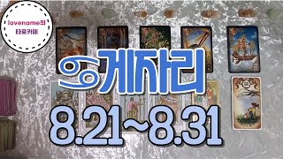 [타로/별자리운세] ♋게자리♋【8/21~8/31】 운의 흐름