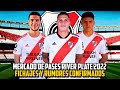 MERCADO DE PASES RIVER PLATE EN EL 2022 - FICHAJES Y RUMORES CONFIRMADOS