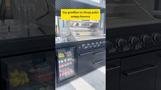 Quick DIY assembly, done in 10 minutes#mobilekitchen #outdoorcooking #bbqkitchen #kitchen #fyp