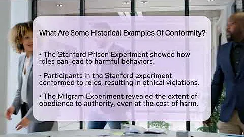 What Are Some Historical Examples Of Conformity? - The Ethical Compass