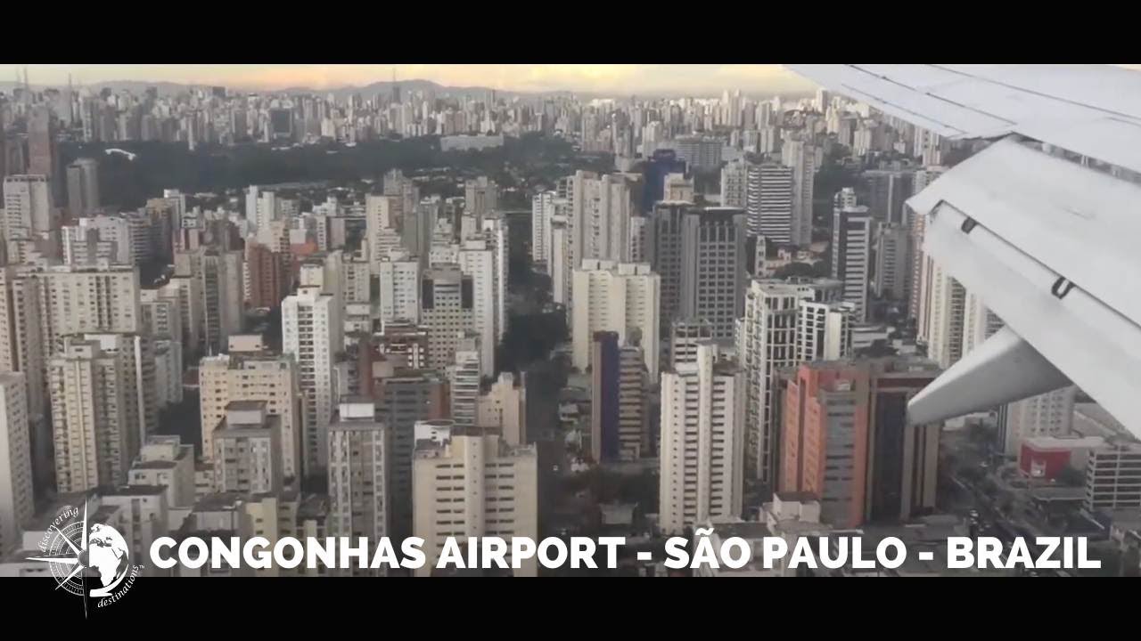 CONGONHAS AIRPORT ONE OF OUR SCARIEST landing at Sao Paulo airport YouTube