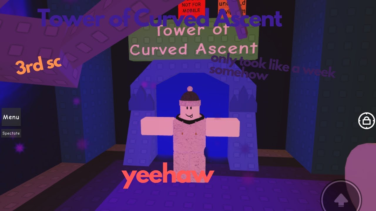 JToH - Tower of Curved Ascent completed! (3rd sc) - YouTube