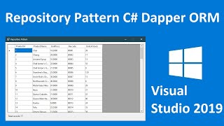 C# Tutorial - Repository Pattern with C# and Dapper ORM | FoxLearn