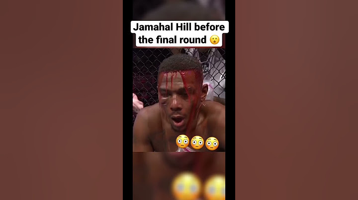 Champ Jamahal Hill before the final round 😳 #kickboxing #mma #boxing #combat #mmafighters