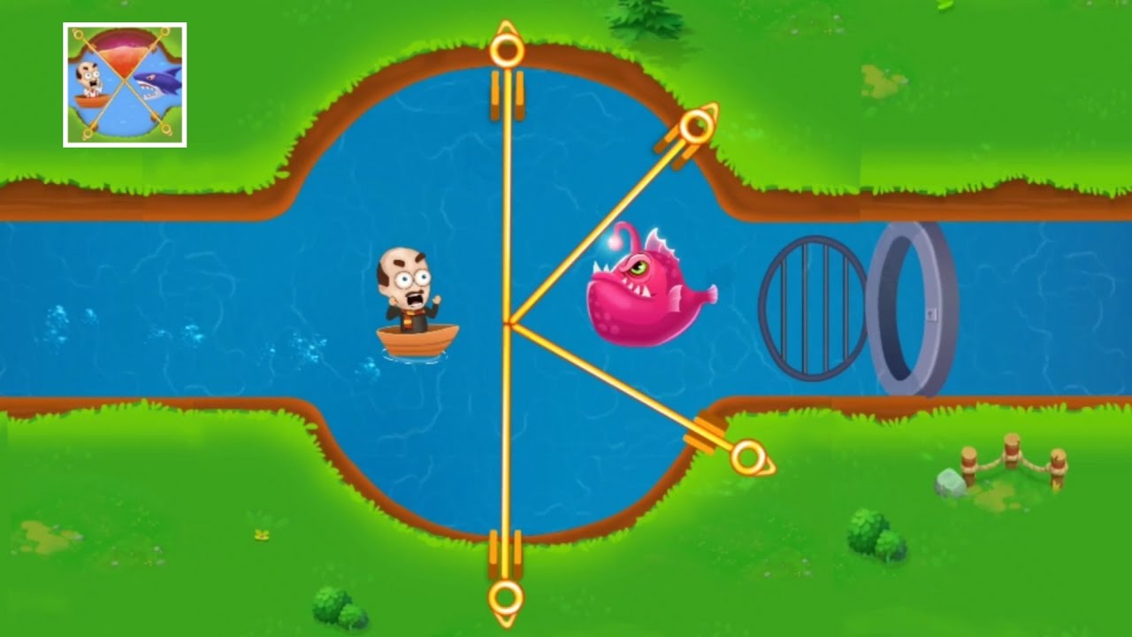 SAVE DADDY PULL THE PIN GAME ALL LEVELS 1 - 10 GAMEPLAY WALKTHROUGH ...