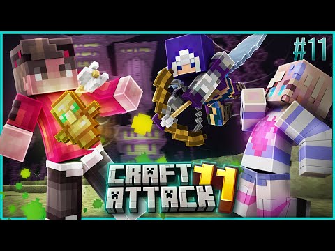 GHG vs CRAFT ATTACK - ENDERDRAGON FIGHT & DRAMA 😲😭 | CRAFT ATTACK 11 Ep. 11