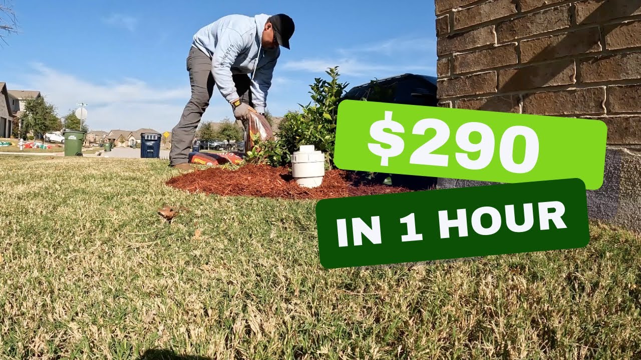 You Can Make How Much Spreading Mulch!? Quick and Profitable! YouTube