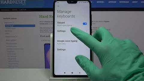 How to Turn Off Auto Correction in XIAOMI Mi 8 Lite – Activate Autocorrection