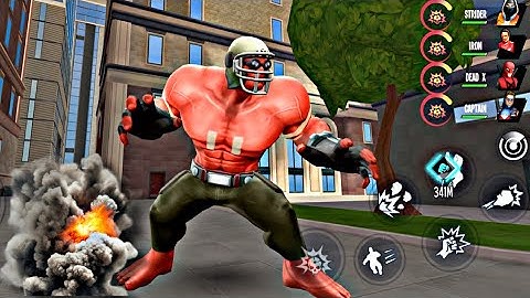 Muscle Hulk Exposed in Spider fighter 3