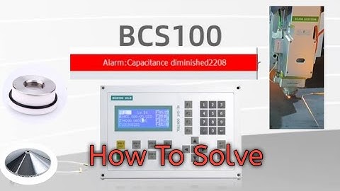 How to Solve Alarm Capacitance Diminished Complete Video#cypcut #cnc #fiber #alarms