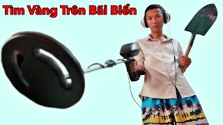 Trận Chiến Dò Vàng Trên Bãi Biển Vũng Tàu | Máy Rà Kim Loại