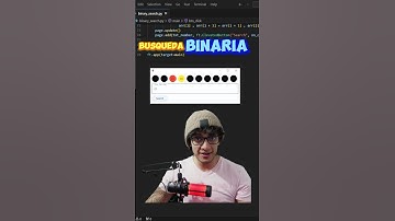 Busqueda binaria con python parte 1. #python #programacion #busquedabinary #binarysearch