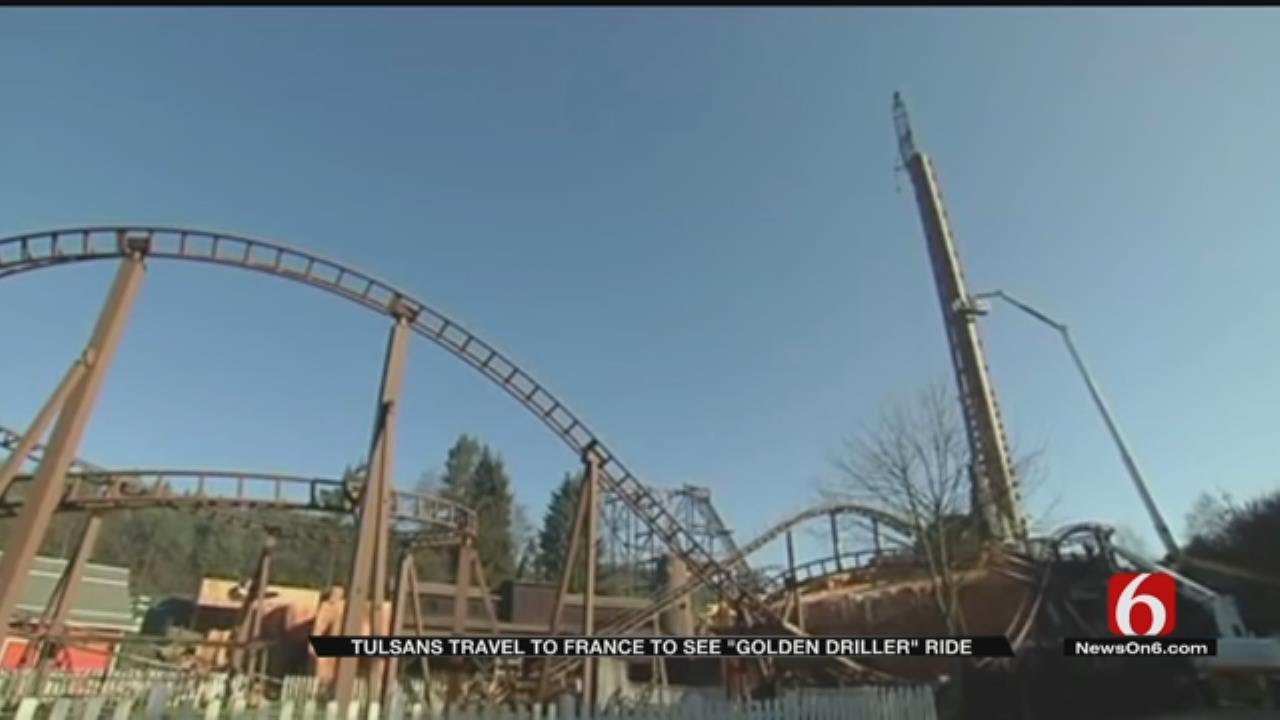 Tulsa Group To Travel To France For Dedication Of 'Golden Driller' Ride