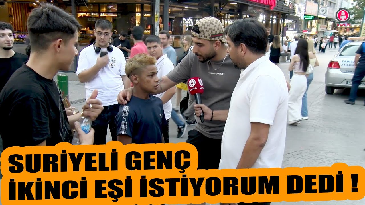 Ankara'da Suriyeli Mülteci İkinci Eşi İstiyorum Dedi Türk Gençleri Öfke Kustu !