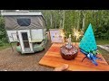 Making a No Bake Cake in the Woods for 1,000,000 Subscribers