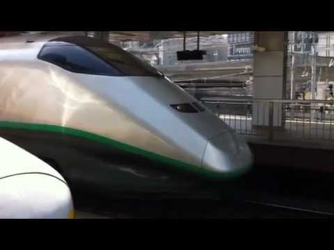 東北新幹線 E2系やまびこ＋E3系つばさ 発車