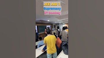 JEE advanced AIR 1 Supremacy IIT Bombay #iitbombay #iitjee #iit #jee #iitjee #air1 #shorts #jeemains