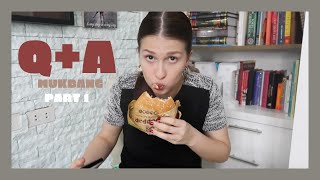 Mukbang Q&A Stress, Life Changes, Law School, Tuition Fees, Love life and more! PART 1