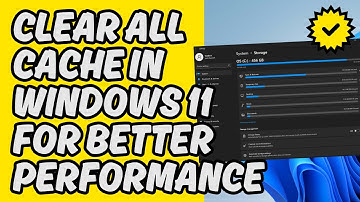 [Easy Guide] Clear All Cache in Windows 11 for Better Performance