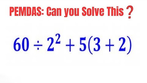 How to Solve Order of Operations Step by Step | PEMDAS Explained Clearly