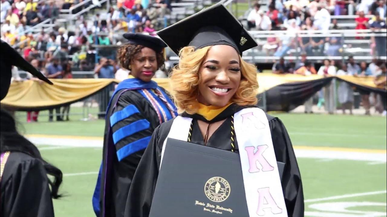 Bowie State University Graduation with Commencement Speaker Roland