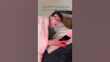 Waking up for School like #themanniishow.com/series