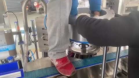 How to install changeover for hot melt opp labeling machine