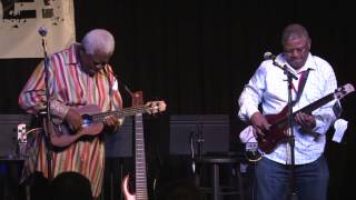U-Bassists Abraham Laboriel and Bakithi Kumalo jamming at Bass Player Live 2012