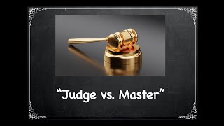 Judge versus Master (Associate Judge)  in Ontario: What's the Difference Legalese Translator Ep. 12