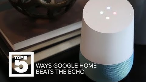 How the Google Home is better than the Amazon Echo (CNET Top 5)