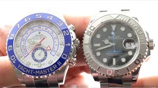 Rolex Yacht-Master (116622) vs. Rolex Yacht-Master II (116680)