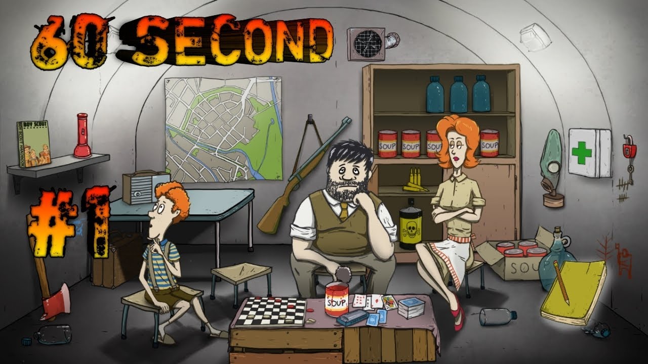 Прохождение 60 Second [#1]