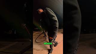 Learning to Ride a Bike: Hilarious First Attempt! #shorts